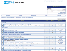 Tablet Screenshot of forum.shipsurance.com